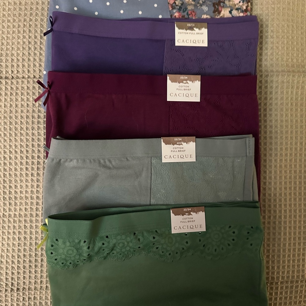 Cacique Vibrant Panty Collection